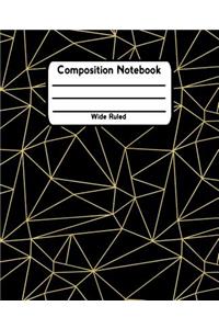 Composition Notebook Wide Ruled