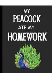 My Peacock Ate My Homework