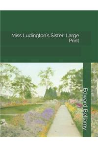Miss Ludington's Sister: Large Print