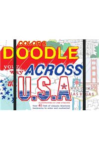 Color & Doodle Your Way Across the USA