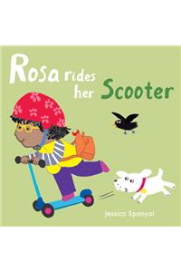 Rosa Rides her Scooter