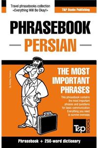 English-Persian phrasebook and 250-word mini dictionary