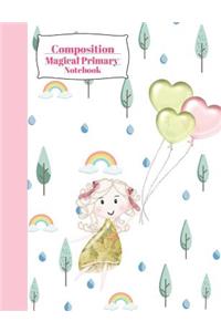 Composition Magical Primary Notebook