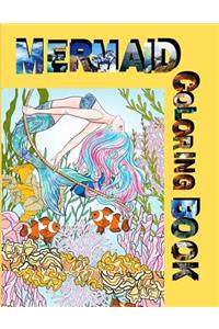 Mermaid Coloring Book
