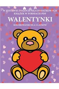 Kolorowanki dla 2-latków (Walentynki)