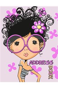 Address Book: Large Print for Seniors or the Visually Impaired, Large Size 8 1/2 X 11