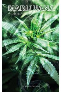 Marijuana Weekly Planner 2018
