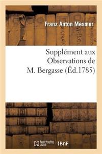 Supplément Aux Observations de M. Bergasse, Ou Règlemens Des Sociétés de l'Harmonie Universelle