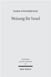 Weisung fur Israel