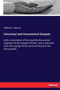 Canonical and Uncanonical Gospels