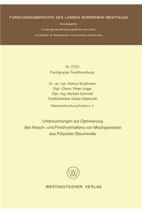 Untersuchungen Zur Optimierung Des Wasch- Und Finishverhaltens Von Mischgeweben Aus Polyester/Baumwolle