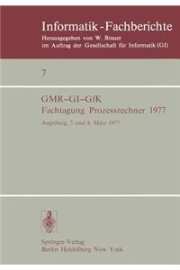 Fachtagung Prozessrechner 1977