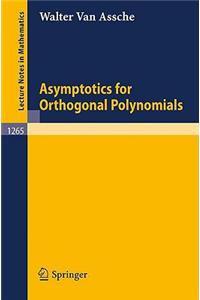 Asymptotics for Orthogonal Polynomials