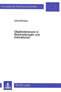 Objektreferenzen in Beschreibungen Und Instruktionen