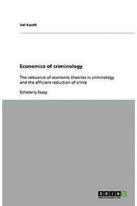 Economics of criminology