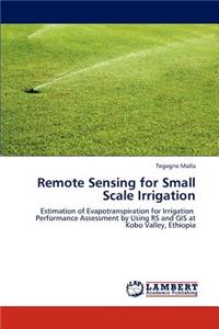 Remote Sensing for Small Scale Irrigation