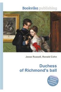 Duchess of Richmond's Ball