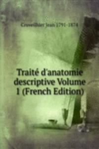 Traite d'anatomie descriptive