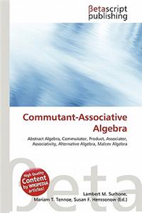 Commutant-Associative Algebra