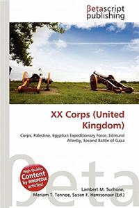 XX Corps (United Kingdom)