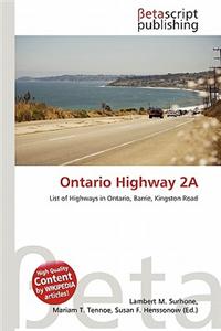 Ontario Highway 2a