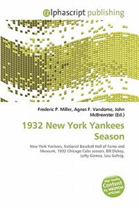 1932 New York Yankees Season