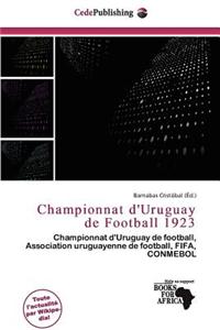 Championnat D'Uruguay de Football 1923