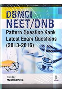 DBMCI NEET/DNB pattern Question Bank latest Exam questions (2013-2016)
