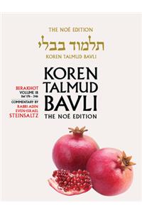 Koren Talmud Bavli, Berkahot Volume 1b, Daf 17b-34b, Noe Color Pb, H/E