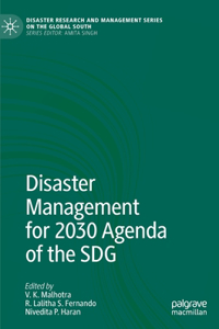 Disaster Management for 2030 Agenda of the SDG
