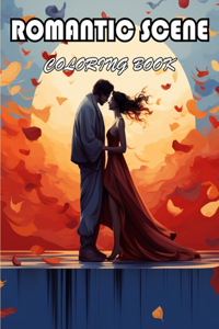 Romantic Scene Coloring Book