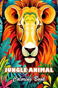 Jungle Animal Coloring Book