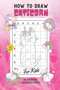 How To Draw Caticorn For Kids