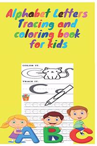 Alphabet Letters Tracing and coloring for kids