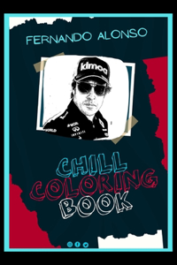 Fernando Alonso Chill Coloring Book