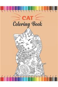 Cat Coloring Book