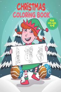 Christmas Coloring Books For Kids Ages 4-8