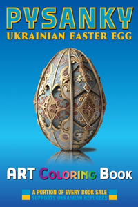 PYSANKY Ukrainian Easter Egg Art Coloring Book