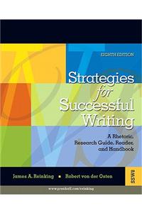 Mycomplab New with Pearson Etext Student Access Code Card for Strategies for Successful Writing (Standalone)