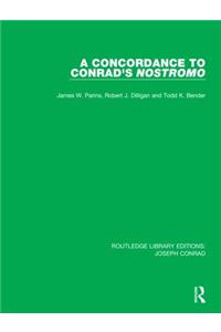 A Concordance to Conrad's Nostromo