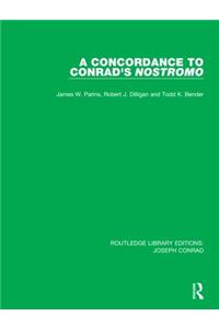 Concordance to Conrad's Nostromo