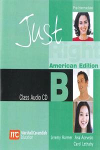 Just Right Pre-Intermediate: Split B Class Audio CD (Us)