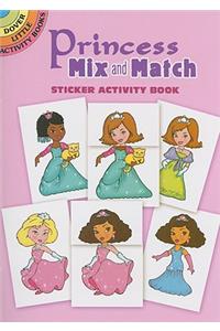 Princess Mix and Match Sticker Activity