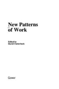 New Patterns of Work