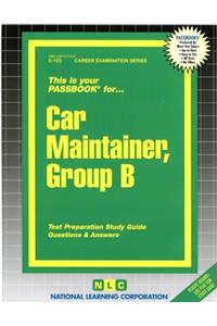 Car Maintainer, Group B