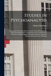 Studies in Psychoanalysis