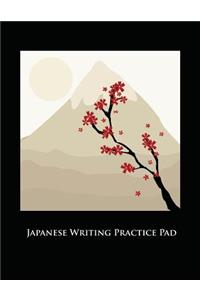 Japanese Writing Practice Pad