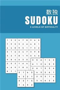 Sudoku 5 Levels of difficulty