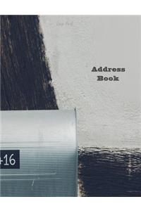 Address Book Large Print
