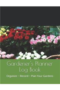 Gardener's Planner Log Book